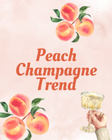 Summer Trend Alert - Peach Champagne Nails Summer Trend Alert - Peach Champagne Nails